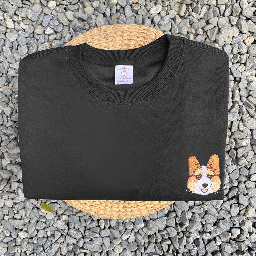 Custom-Embroidered-Pet-Black-Sweatshirt