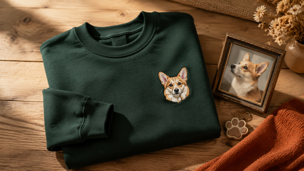 The Sweatshirt That Remembers: Why a Custom Pet Portrait Beats Every Other Gift for Pet Owners