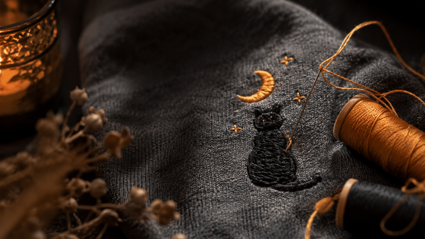 Halloween Sweatshirts That Actually Feel Like You: The Custom Embroidered Edit
