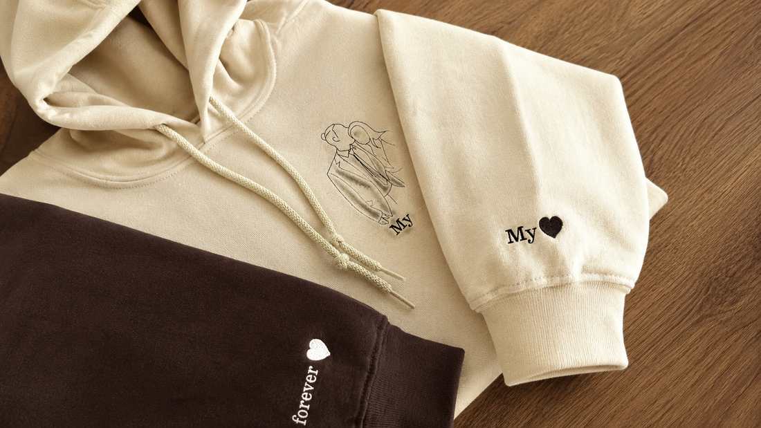 Custom Embroidered Sweatshirt for Couple Anniversary: The Personalized Anniversary Gift 2026 Everyone Keeps Talking About