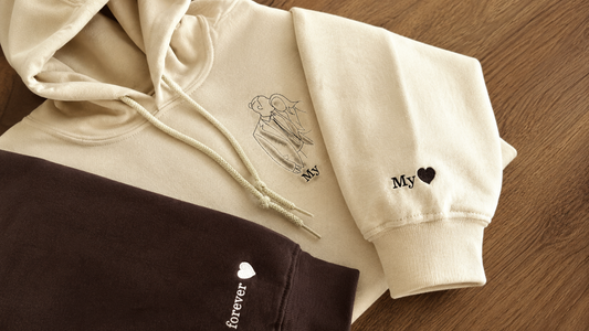 Custom Embroidered Sweatshirt for Couple Anniversary: The Personalized Anniversary Gift 2026 Everyone Keeps Talking About