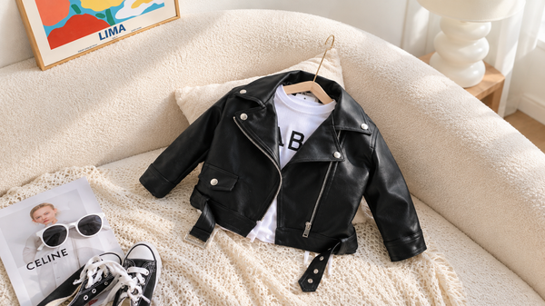 Kids Leather Jacket Guide: The Unisex PU Moto Jacket for Boys and Girls