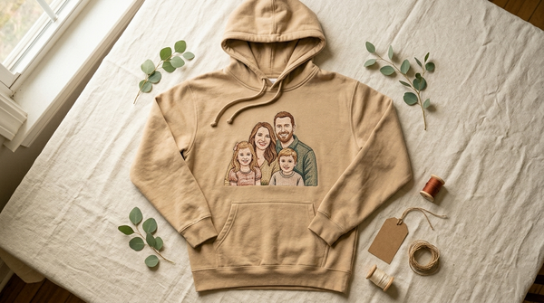 Family Embroidered Hoodies: The Suitable Christmas Gift For Everyone in the Family