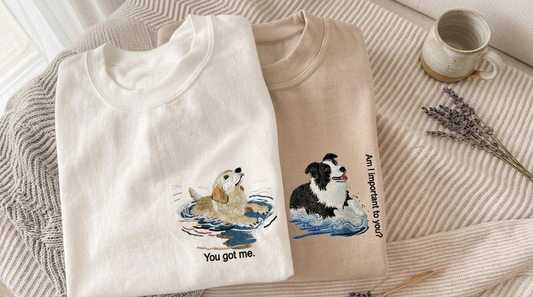 The Custom Pet Sweatshirt That Doesn't Stay a Sweatshirt — Meet the Warm-Weather Version