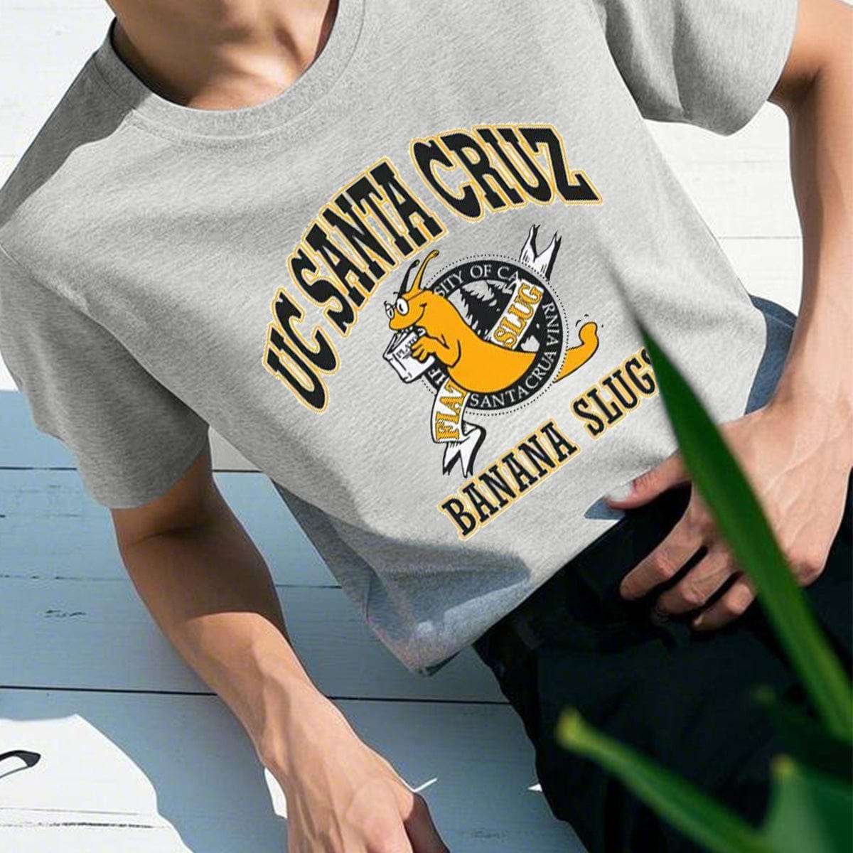 BANANA SLUGS print T-shirt