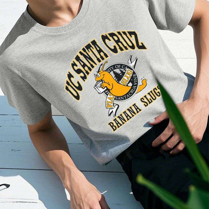 BANANA SLUGS print T-shirt