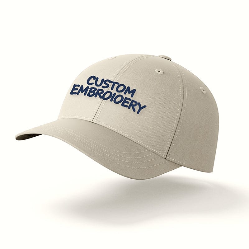 Custom-Embroidered-Baseball-Beige-Hat-right