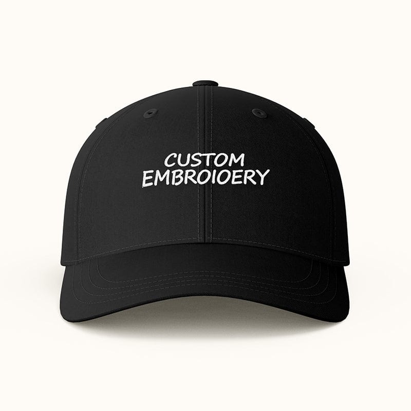 Custom-Embroidered-Baseball-Beige-Black-Hat
