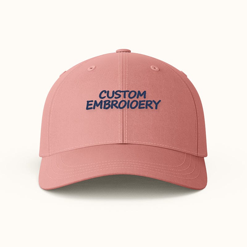 Custom-Embroidered-Baseball-Beige-Pink-Hat