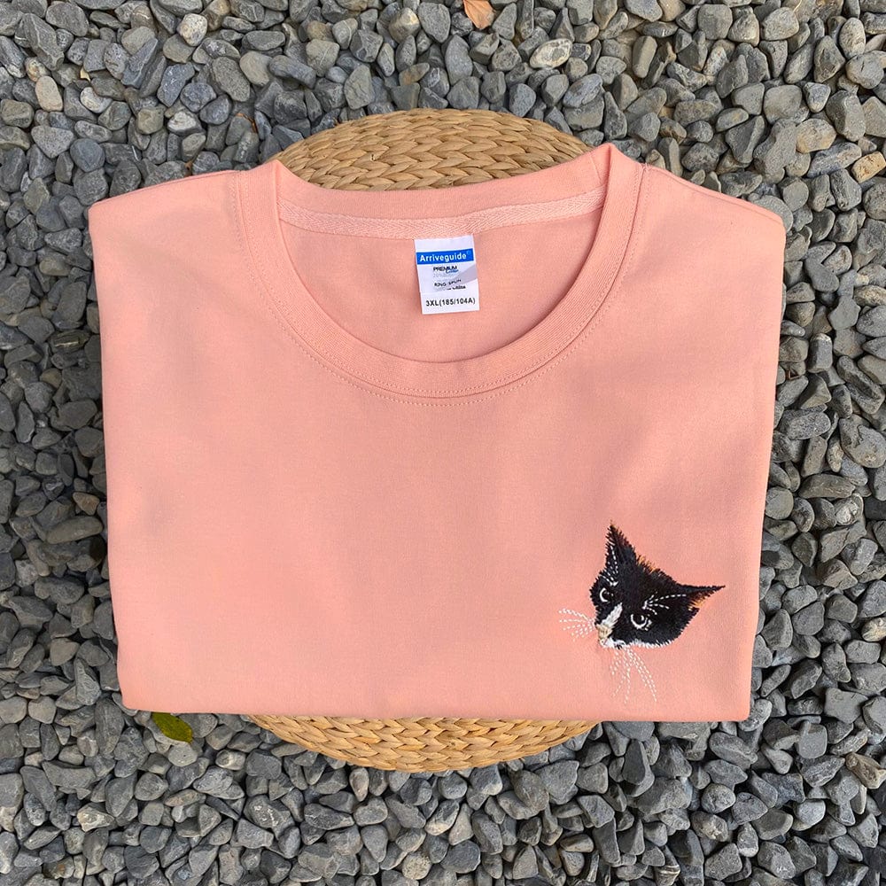 Custom-Embroidered-Pet-Pink-Sweatshirt