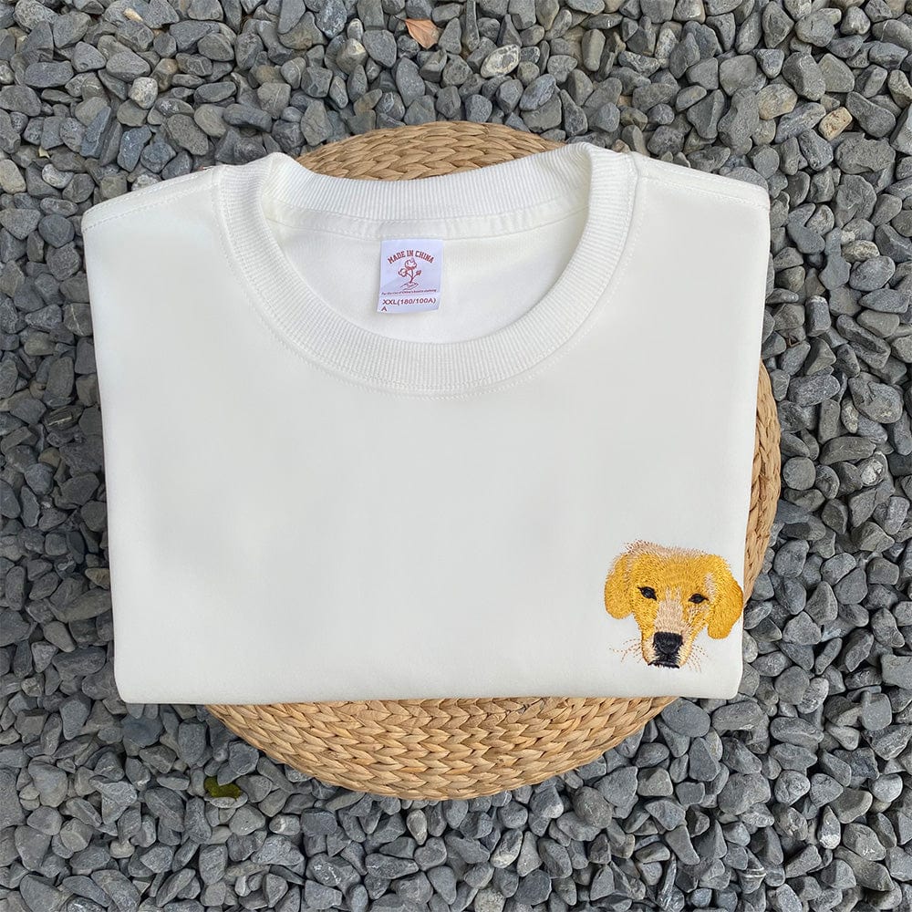 Custom-Embroidered-Pet-White-Sweatshirt