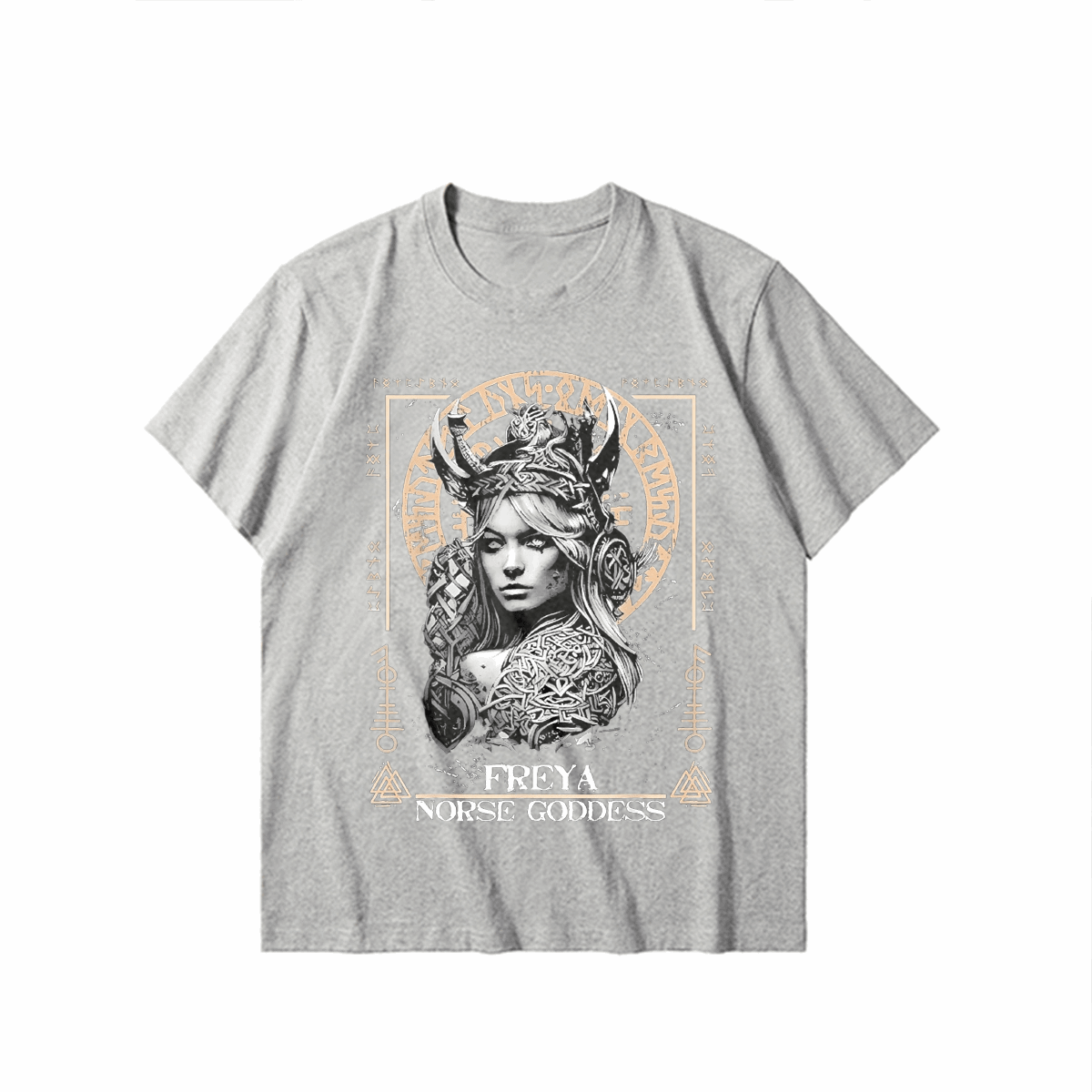 NORSE GODDESS-FREYA- Printed T-shirt