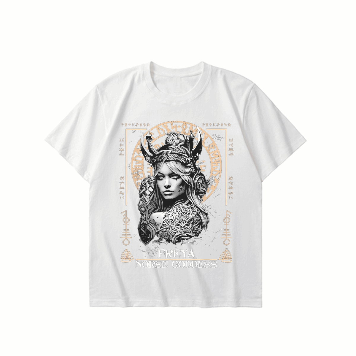 NORSE GODDESS-FREYA- Printed T-shirt