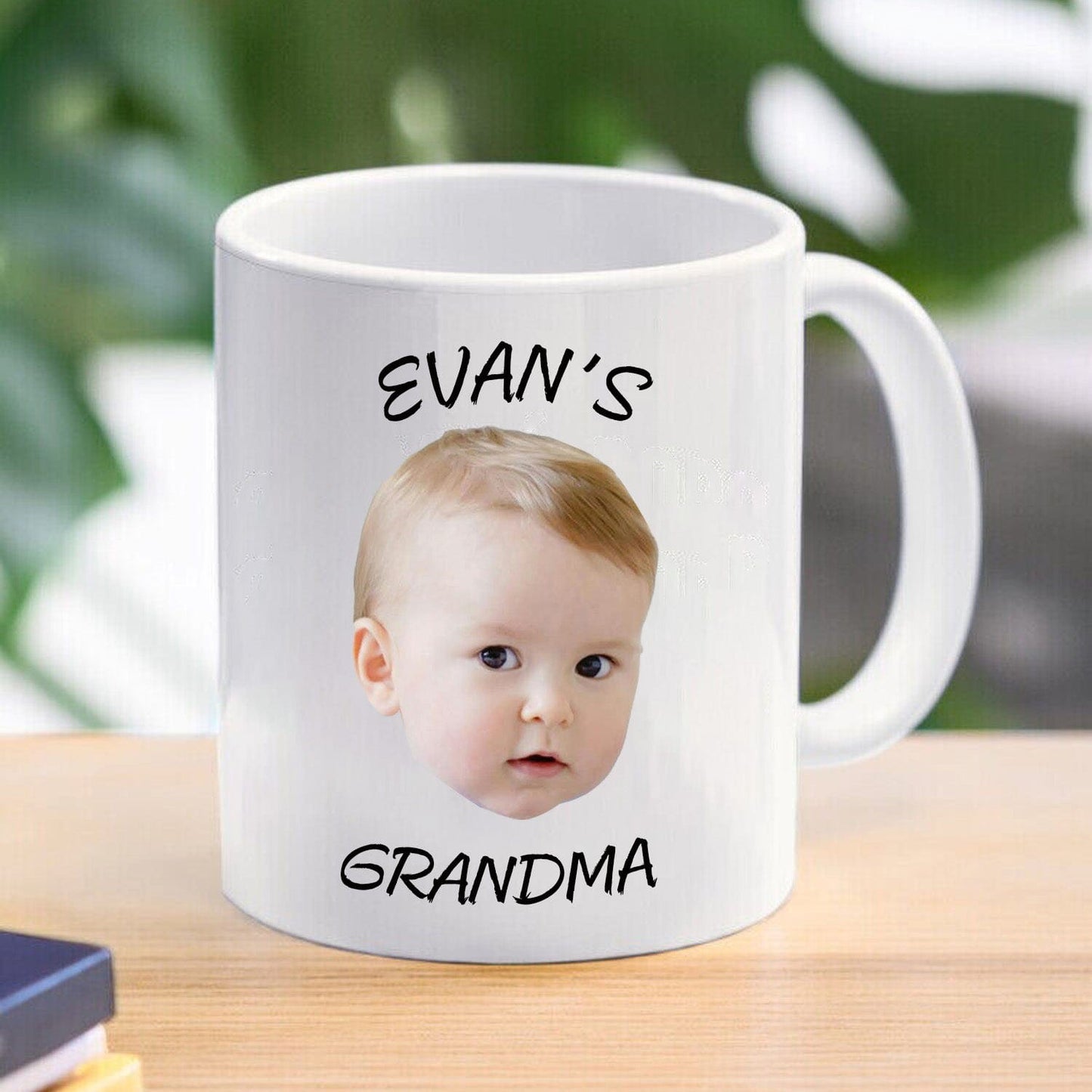 Personalized Baby Face Photo Mug