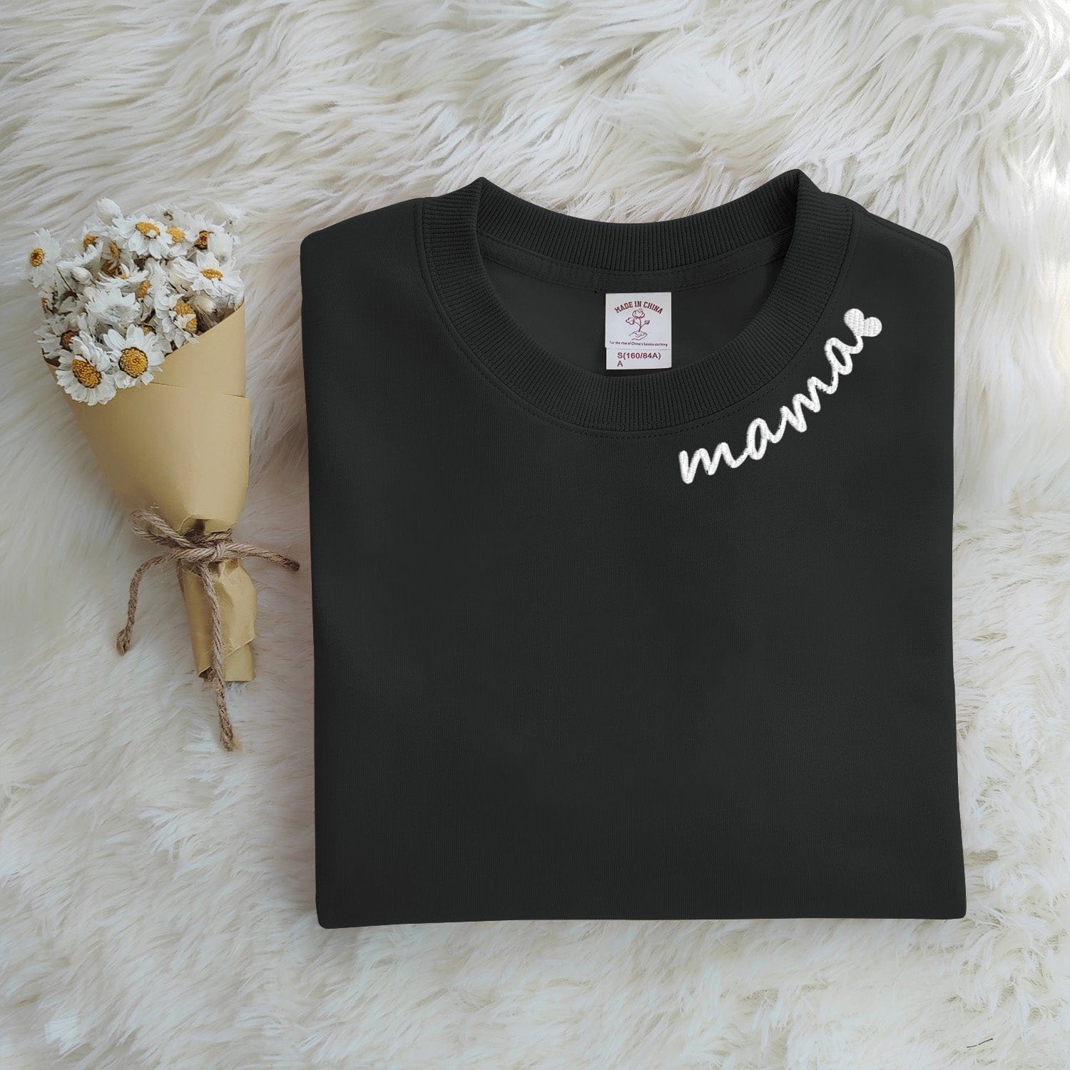 Custom-Embroidered-Mama-Black-Sweatshirt