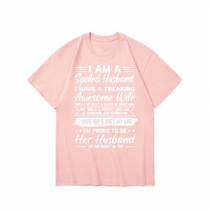 I love her. She's my life-Printed T-shirt