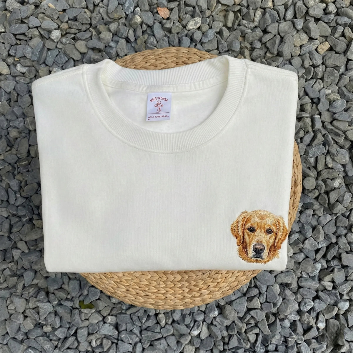 Mystichot Custom Embroidered Pet Sweatshirt