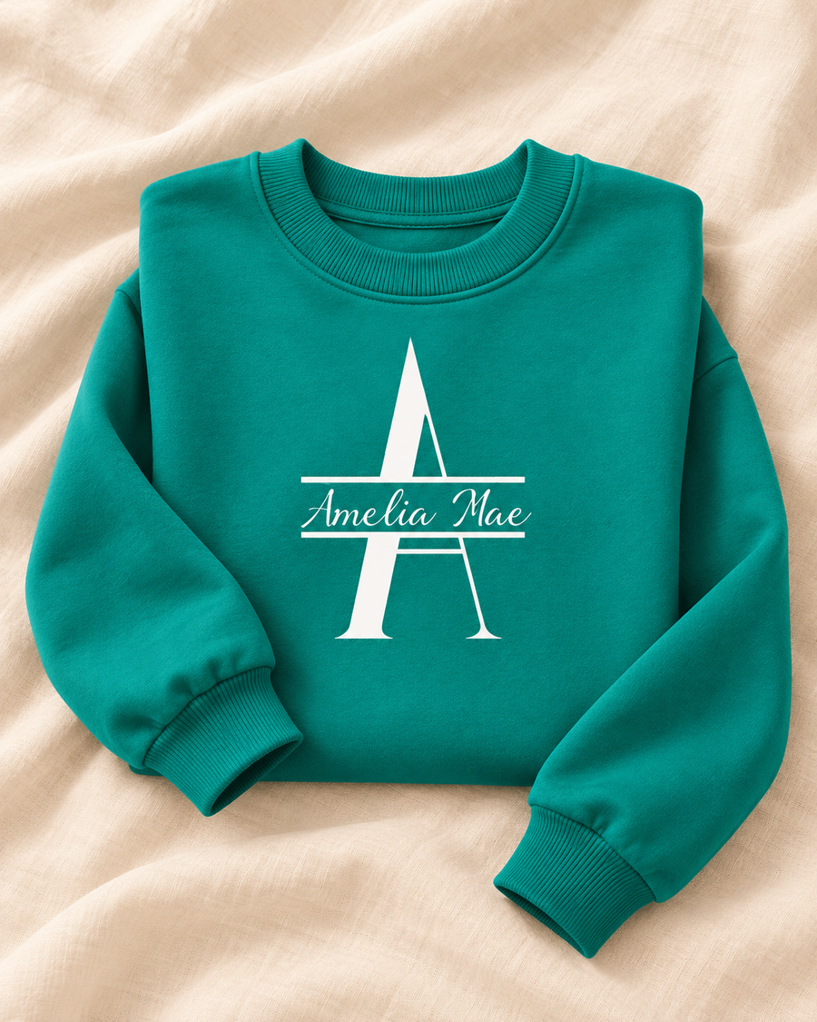 Customizable Heavyweight Cotton Kids Sweatshirt and Sweatpants | Comfortable New Arrivals