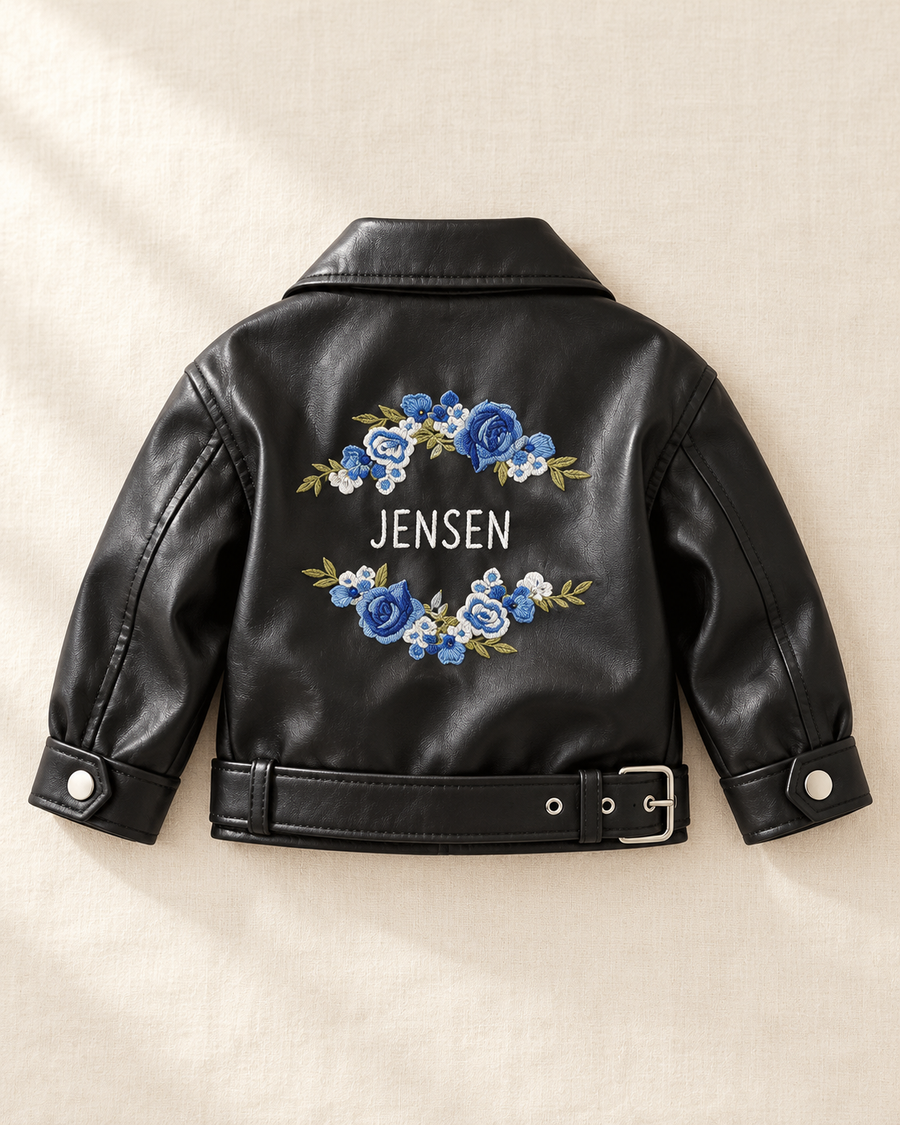 New Arrival: Stylish Unisex PU Leather Jacket for Kids | Versatile Children's Fashion